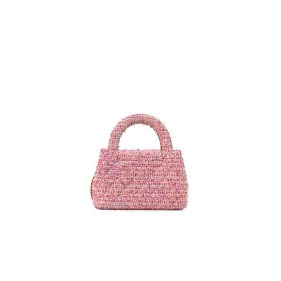 CHANEL Pink Tweed Kelly Bag C-A26160 - Picture 4 of 10